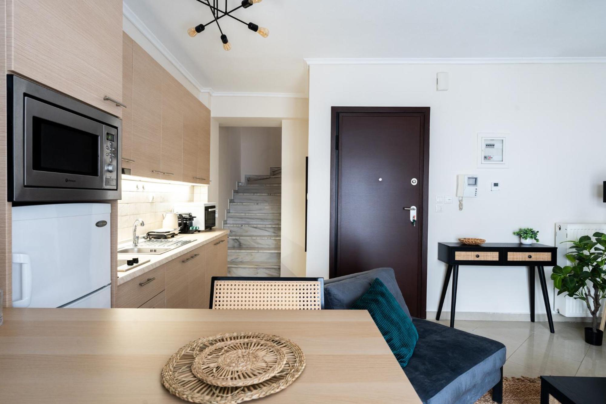 Pomegranate Luxury Penthouse Maisonette With Beautiful Terrace & Free Parking By Binobi ! Thessalonique Extérieur photo