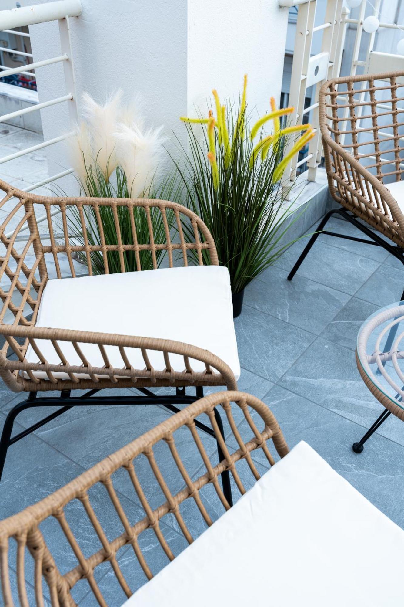 Pomegranate Luxury Penthouse Maisonette With Beautiful Terrace & Free Parking By Binobi ! Thessalonique Extérieur photo